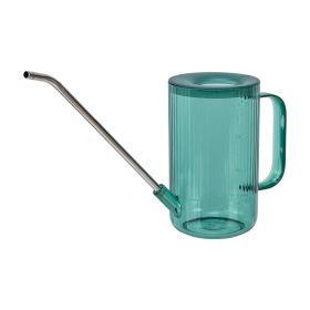 34 oz 9.2 inch Height Teal Resin Watering Can