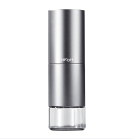 Portable coffee bean grinder texture Classic car wireless grinding 25 cup bean bin capacity 25g 5600mAh Mini charging automatic grinding cone kni (PSNKM10Gray: PSNKM10Gray)