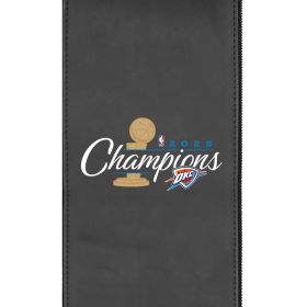 Oklahoma City Thunder 2025 Champions Logo Panel (Logo Panel Size: 30" Panel For All Other Chairs)